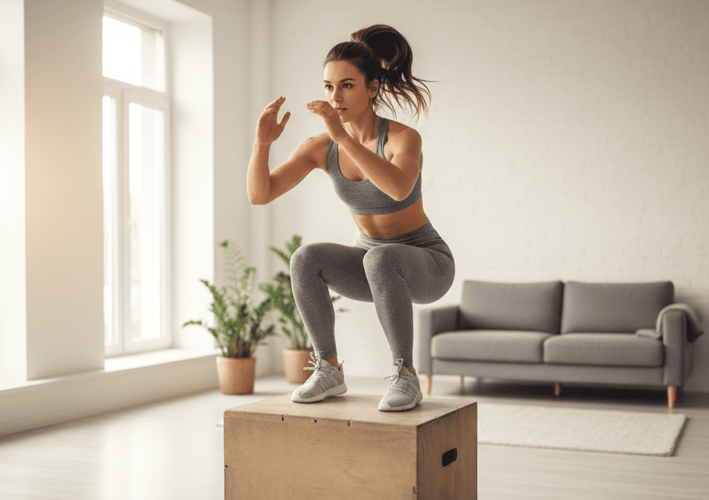 Resistance band exercises for strength training at home