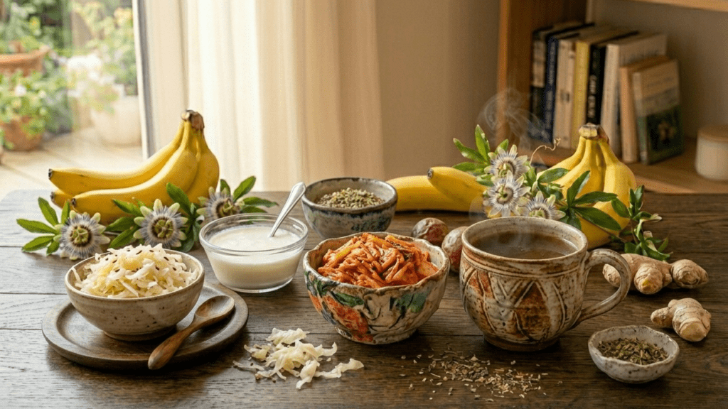 Fermented foods and bone broth as natural options to improve digestion