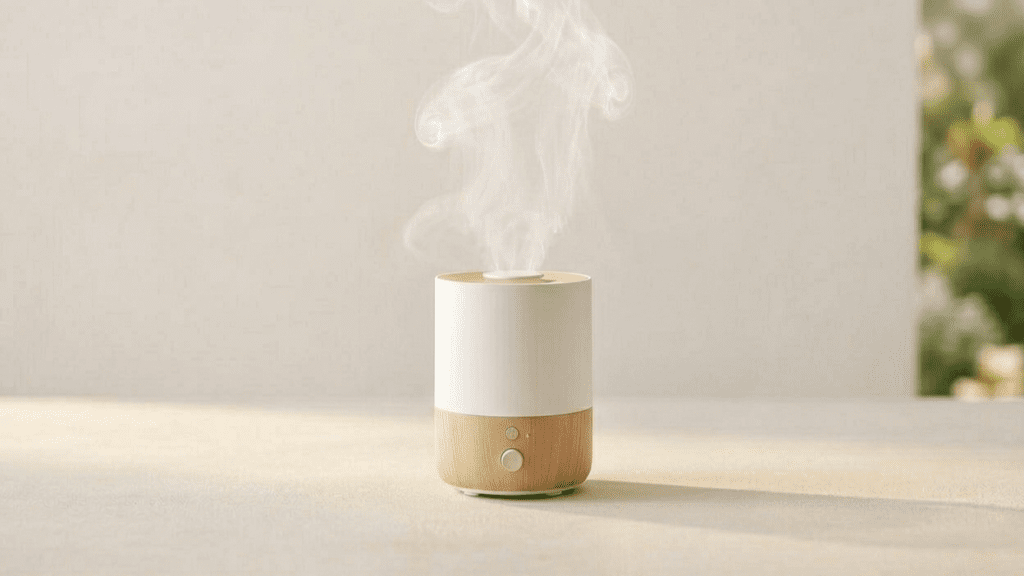 humidifier maintaining healthy indoor humidity for allergies